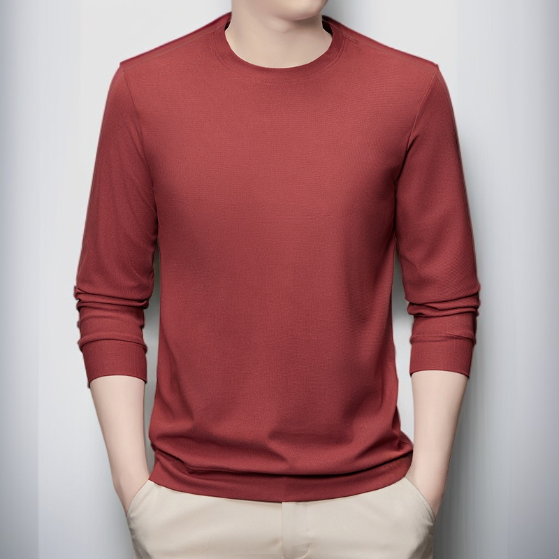 남성 긴팔 이너 레깅스 순색 티셔츠