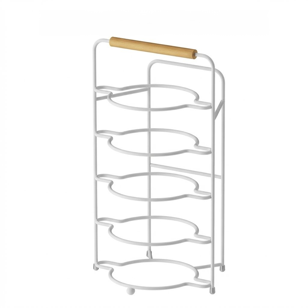 段付きキッチン用食品調理ラック