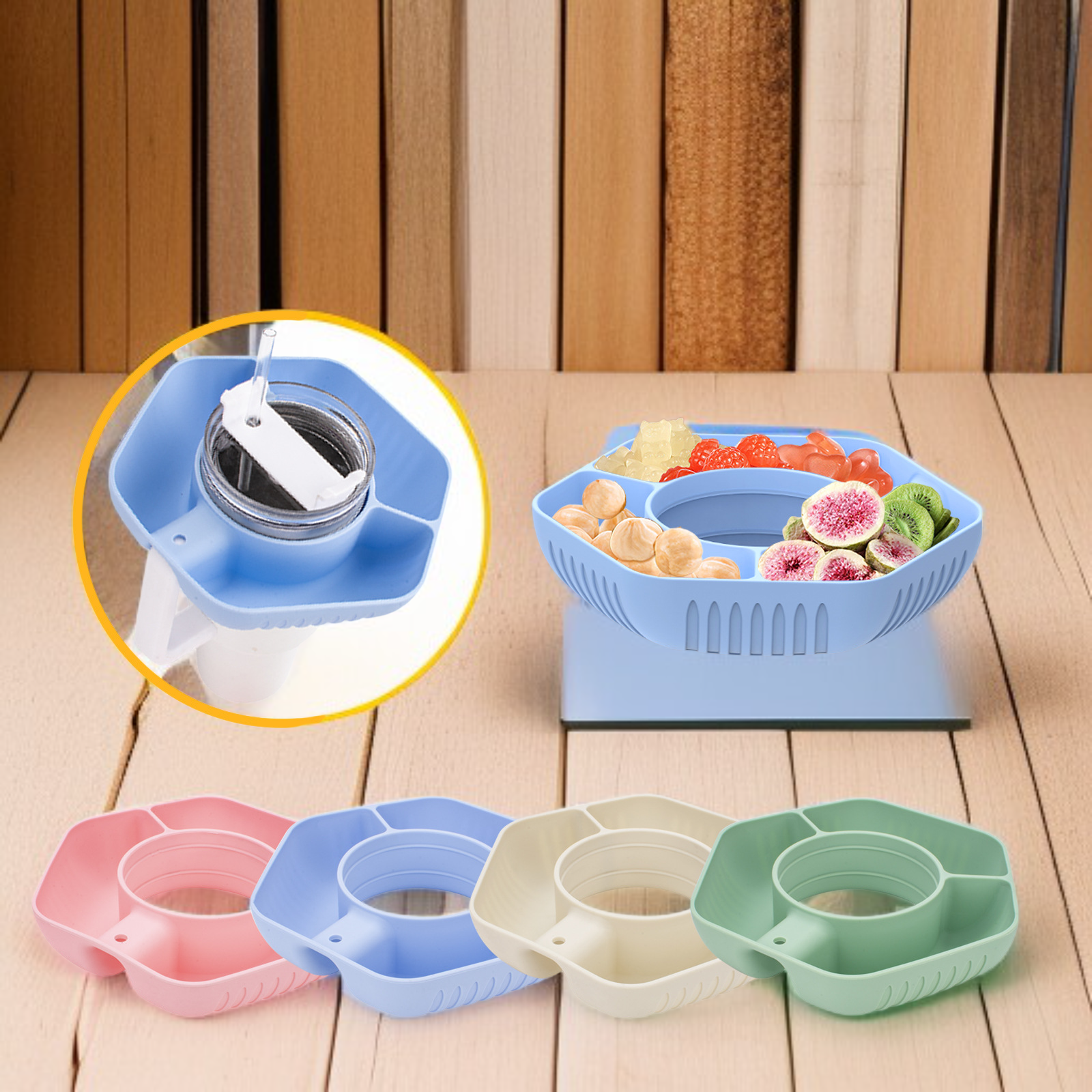 스낵 과일 접시