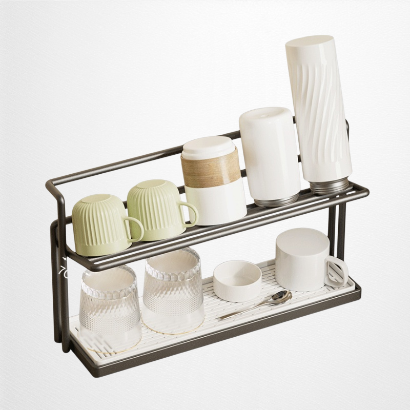 رف تخزين أكواب الصرف