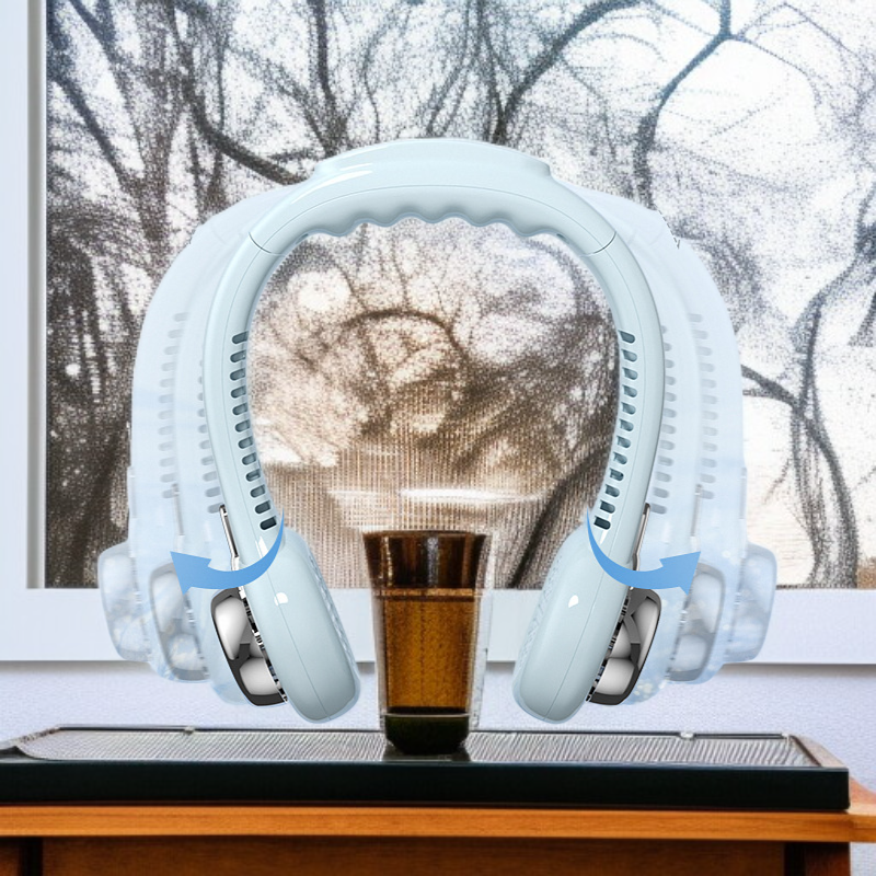 휴대용 미니 무음 목걸이 쿨링팬