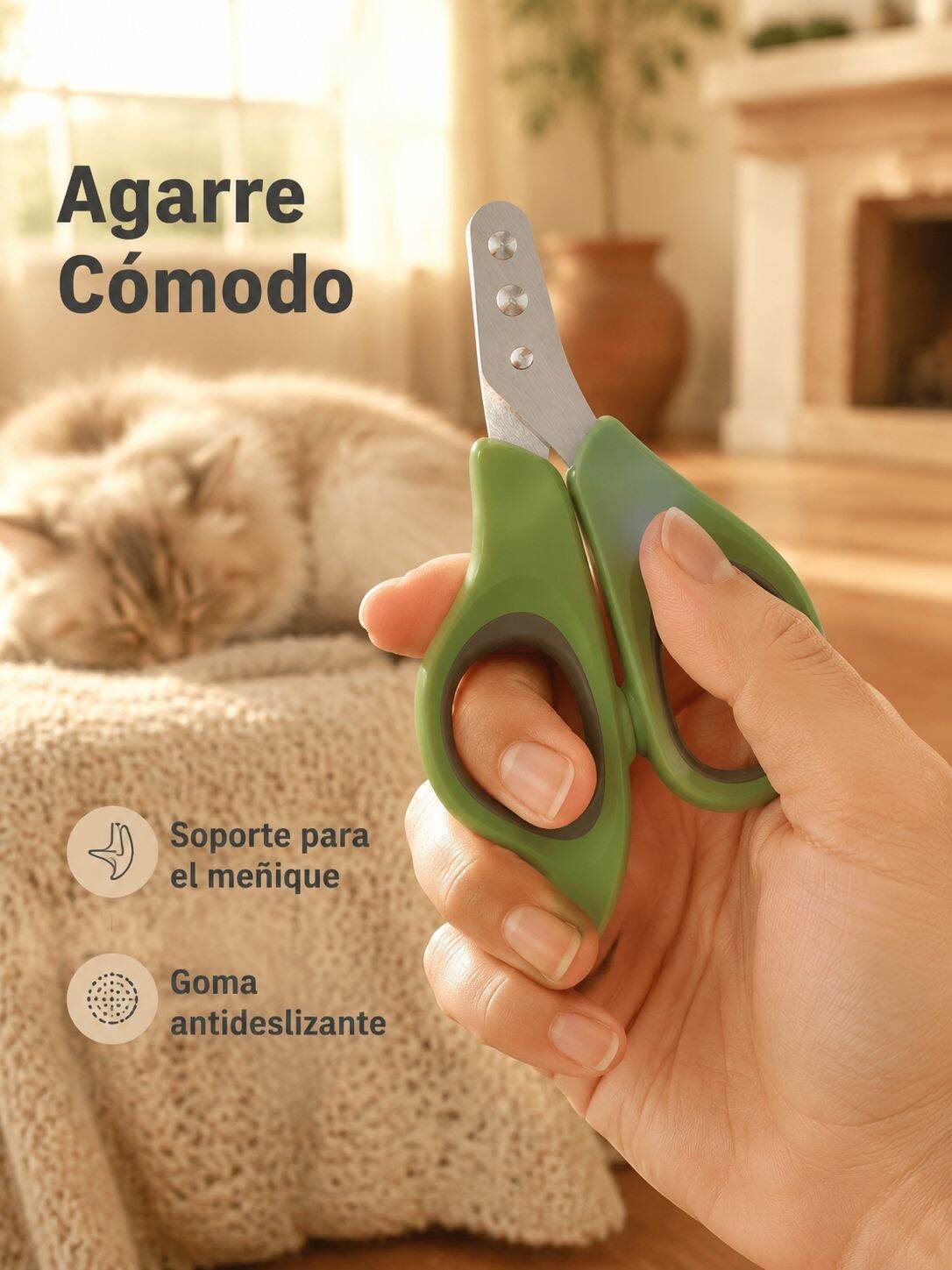 Cortaúñas de aleación para gatos