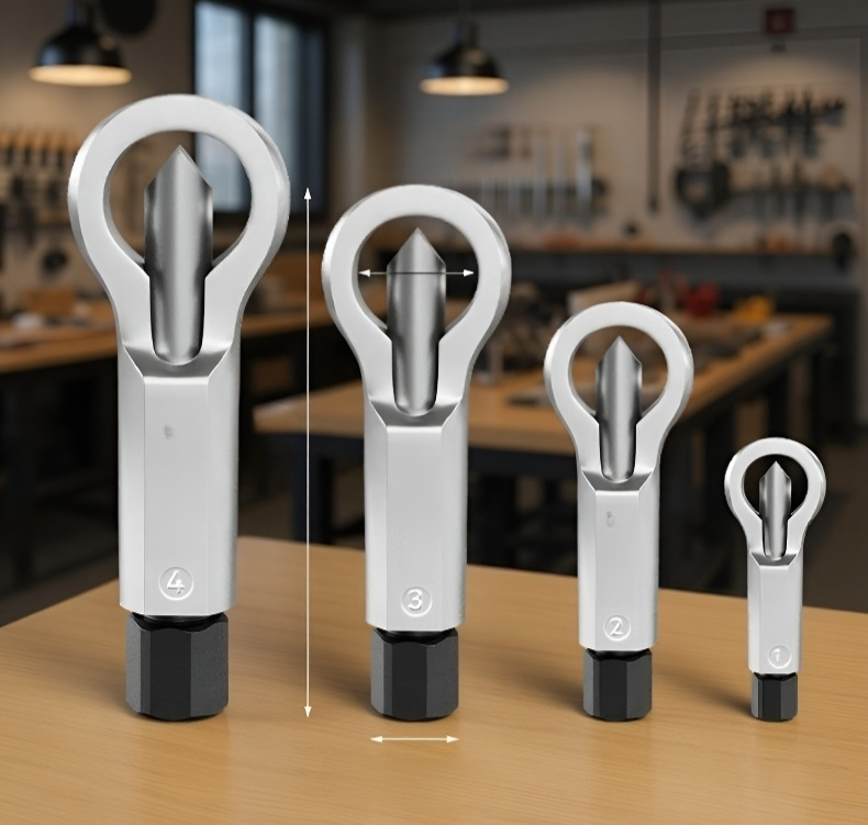 تصميم متين لقاطع الصواميل اليدوي