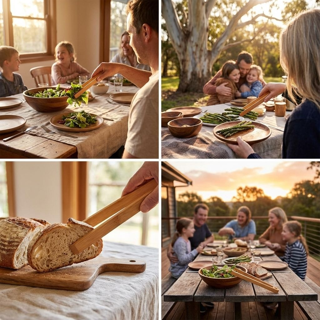 Lebensmittelclips aus Bambus