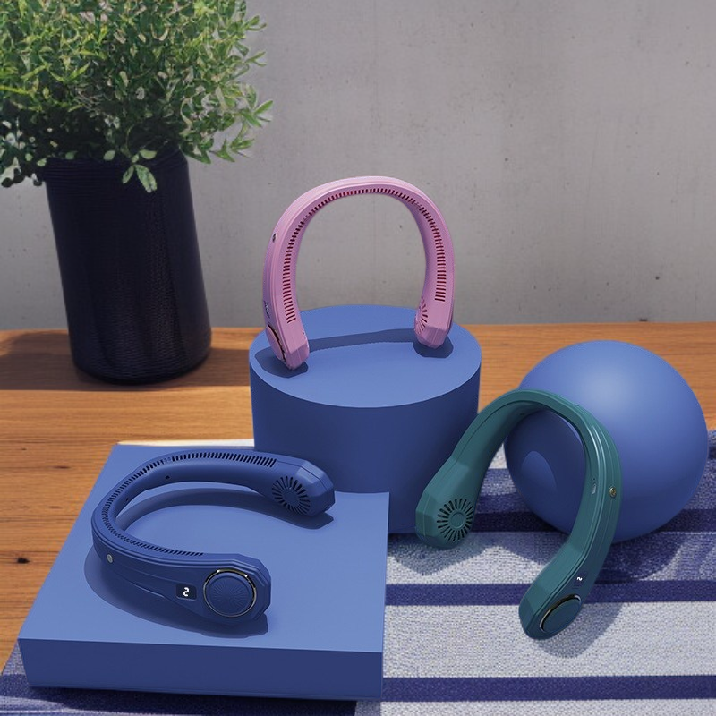 Mini ventilador portátil para el cuello