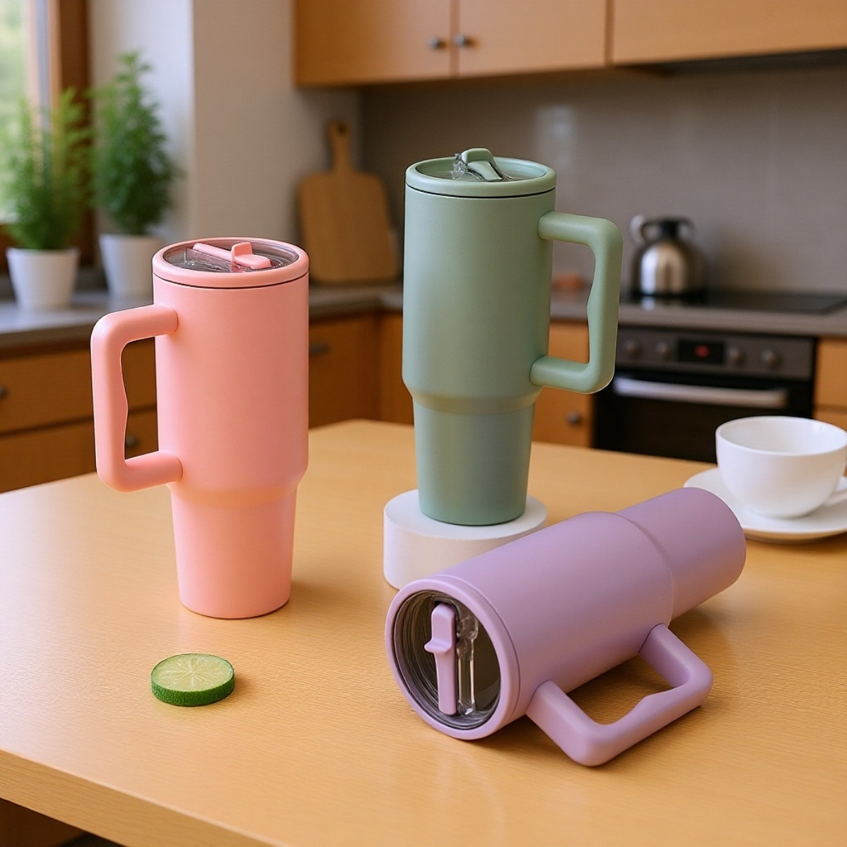 大容量の二重壁ステンレス製魔法瓶