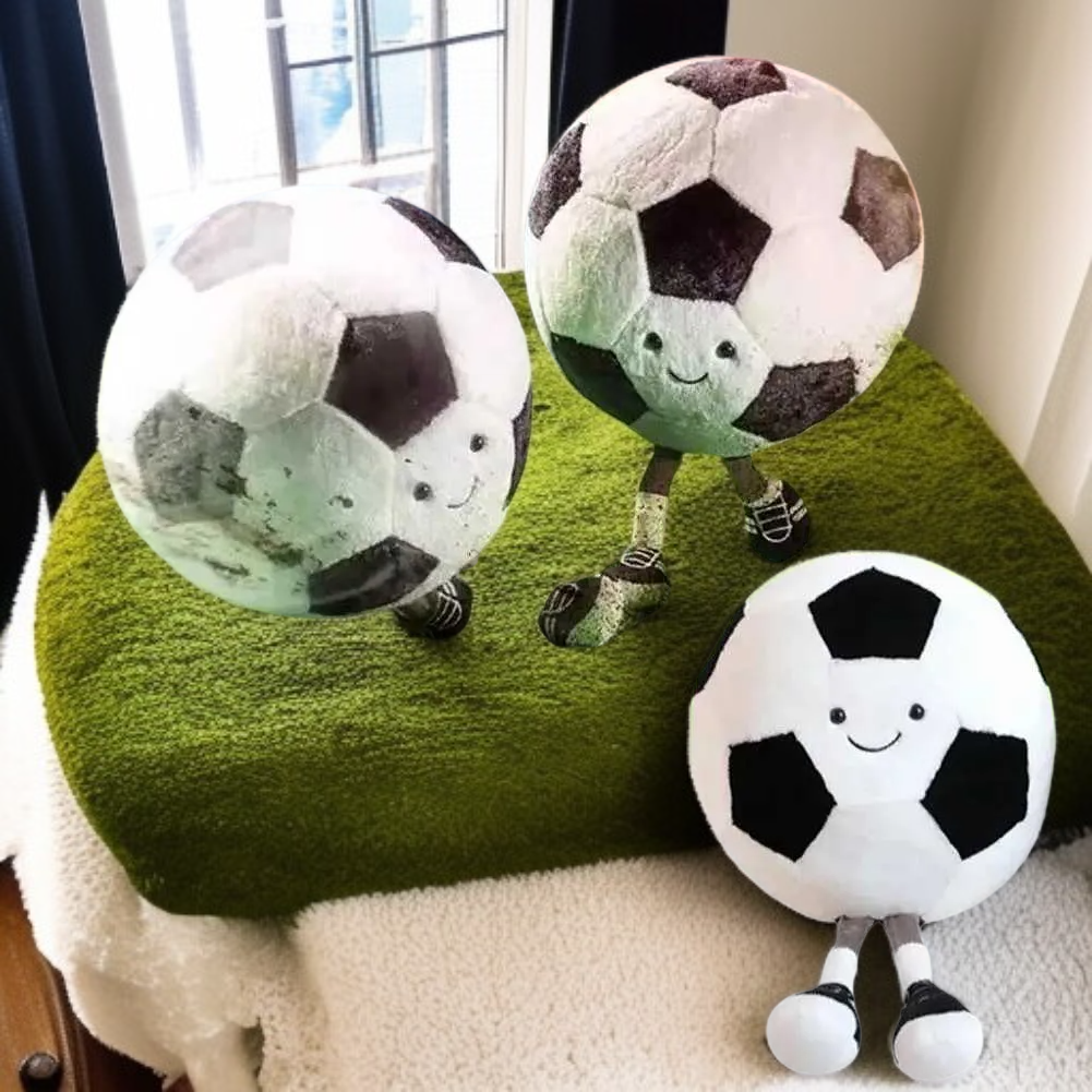 バスケットボール＆サッカーぬいぐるみ玩具