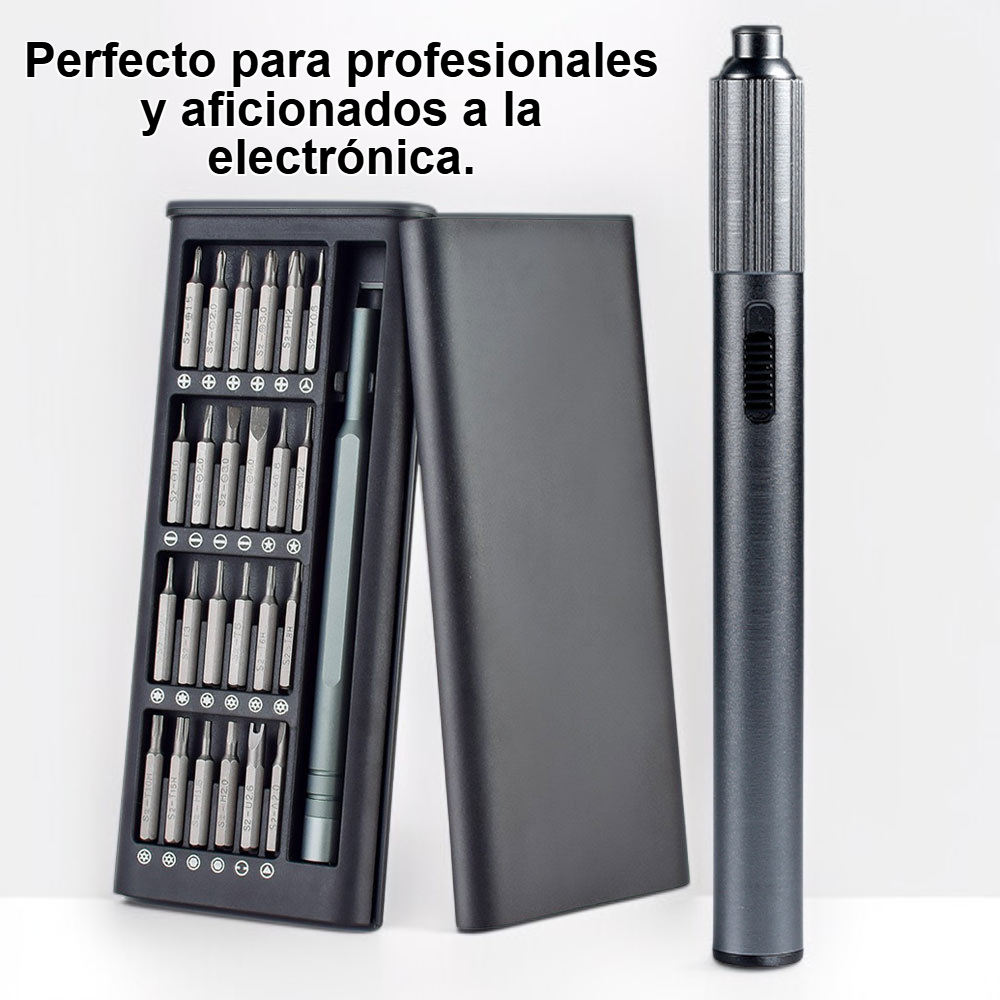 Juego de destornilladores eléctricos de precisión para reparación