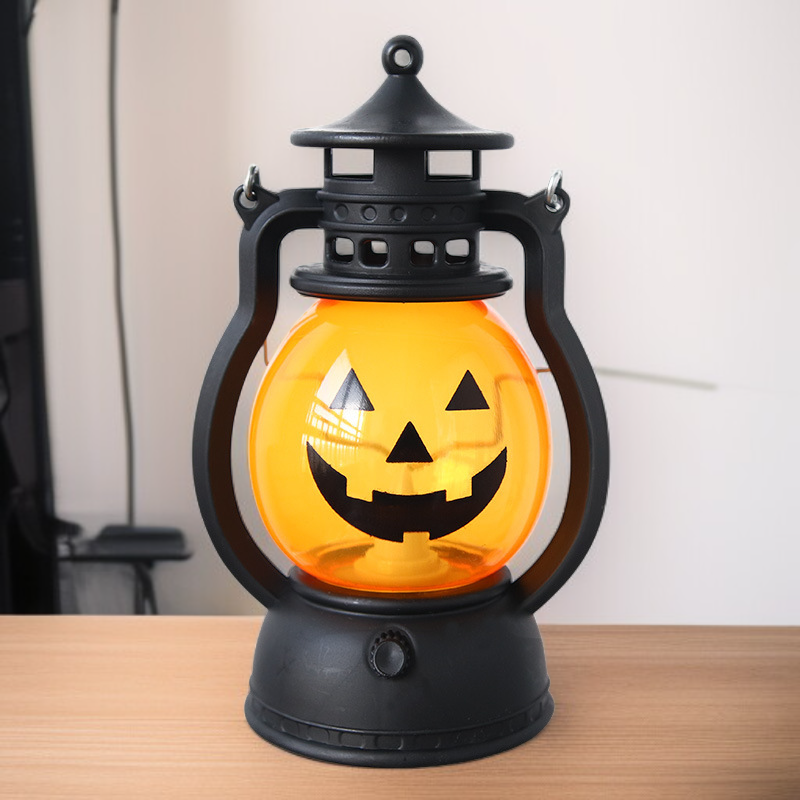 호박 장식 조명