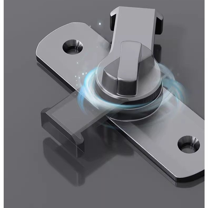 Selbstklebender Aluminiumlegierung Türschloss-Halter