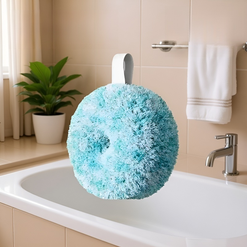 Countertop cleaning brush