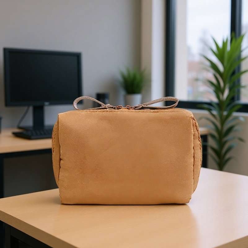 Bolsa de maquillaje compacta ideal para viajes