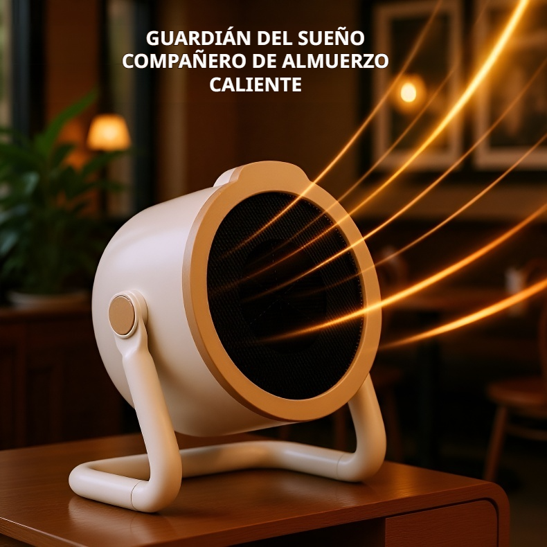 Calefactor portátil de escritorio, calentador vertical para pies, estufa eléctrica para dormitorio