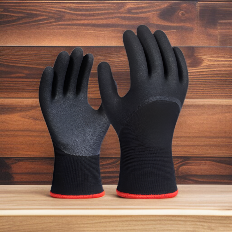 플리스 안감 작업 장갑