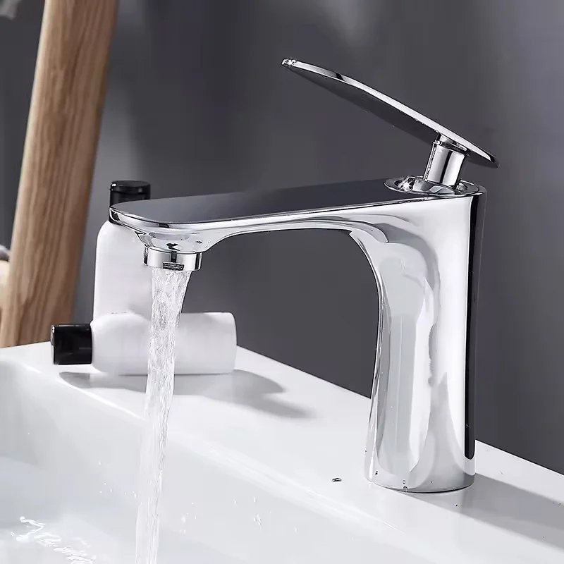 黃銅主體浴室水龍頭盆水龍頭