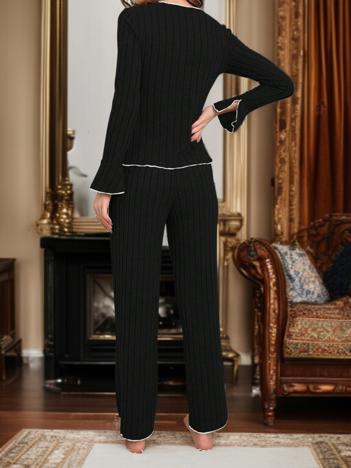 ゆったりサイズのレディース部屋着