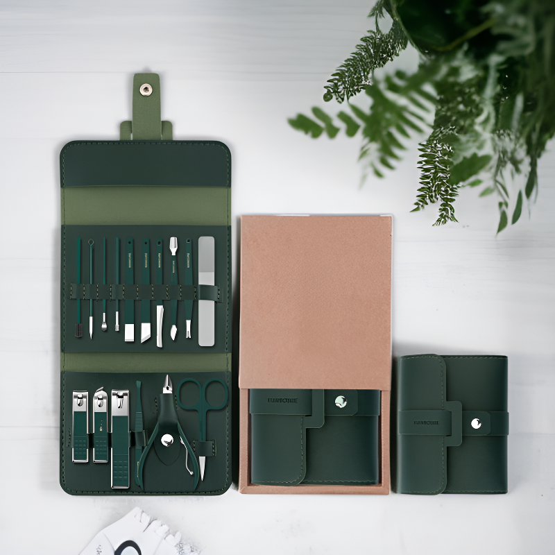 ชุดมีดแต่งเล็บและตะไบเท้าในบ้าน อุปกรณ์กำจัดเซลล์ผิวที่ตายแล้วแบบมืออาชีพ