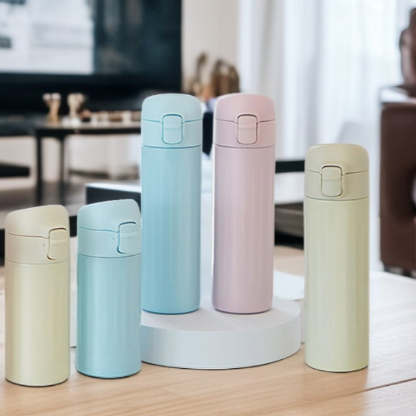 便攜式迷你情侶通用愛心杯蓋水杯