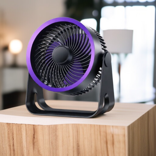Desktop Mini Rechargeable Fan USB Portable Air Circulation Fan for Office and Dorm