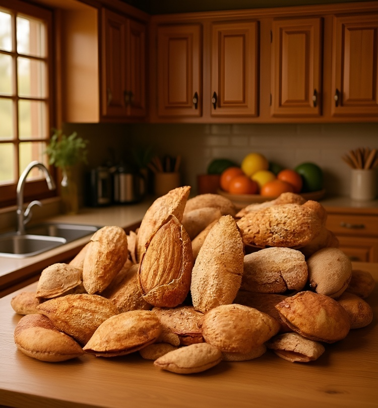 ギフトにも最適な紙殻アーモンドセット