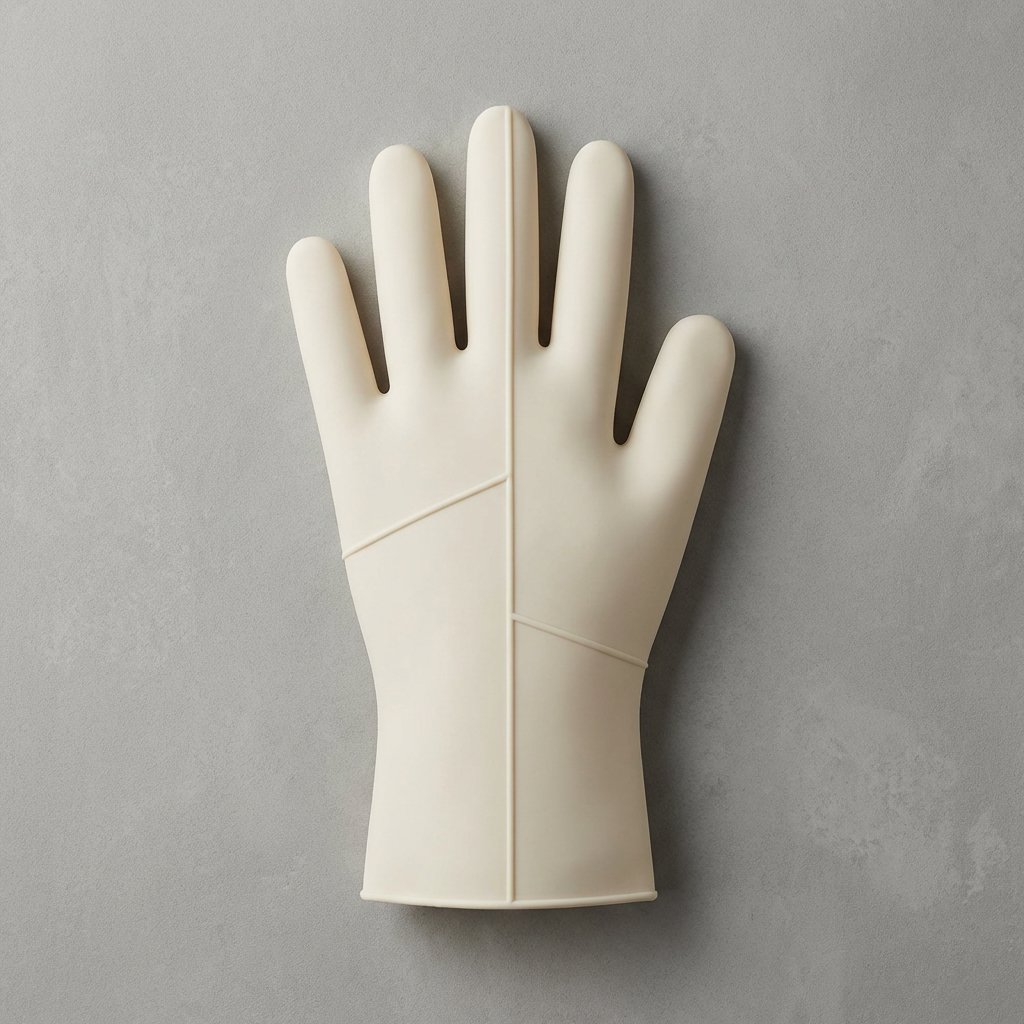 Heat-resistant silicone kitchen gloves for safe cooking