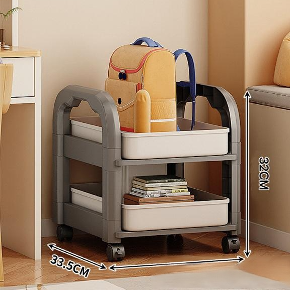 多機能移動式ラック収納カート