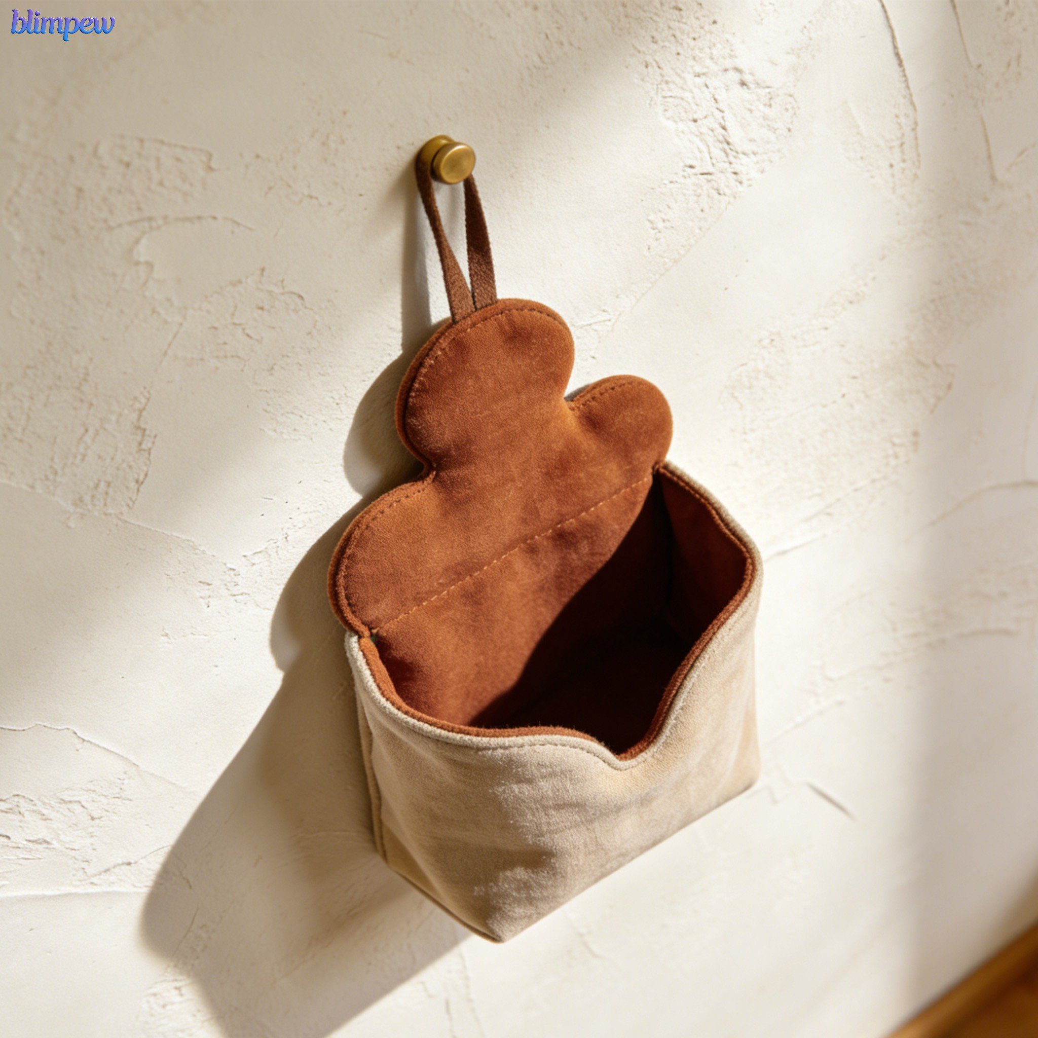 Bedside Fabric Hanging Pockets (Set of 3)