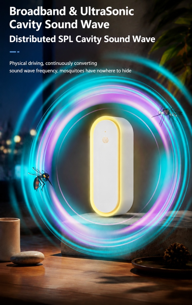 Plug-in electronic pest repeller for home use