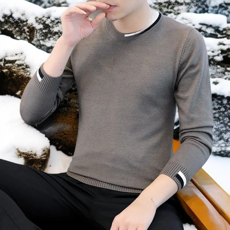 남성 봄 가을 겨울 두꺼운 스웨터