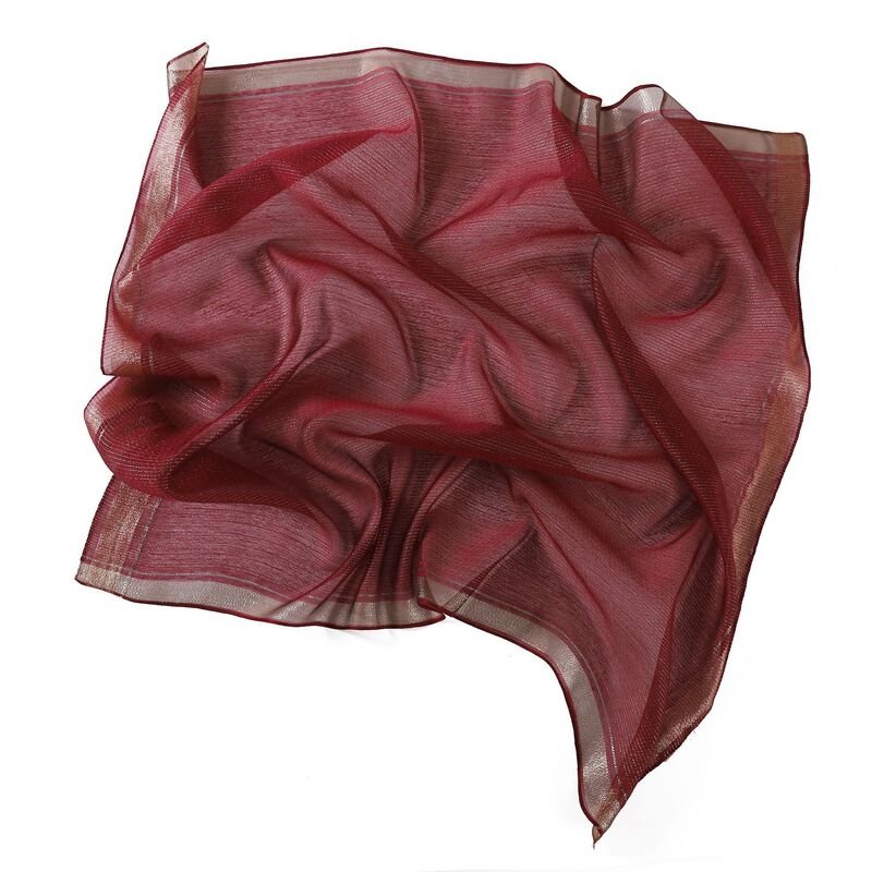 シルクスクエアスカーフショール