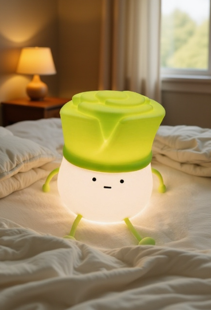 실리콘 소재로 안전한 어린이 조명