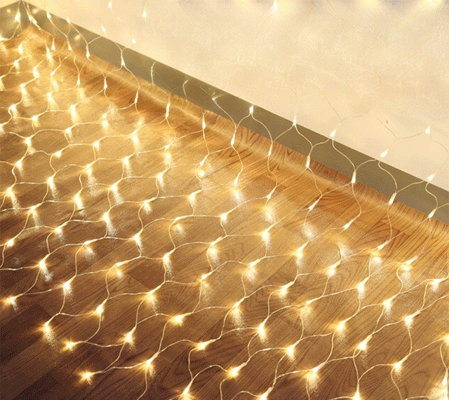 ไฟ LED ตาข่ายปลา สำหรับตกแต่งกลางแจ้ง