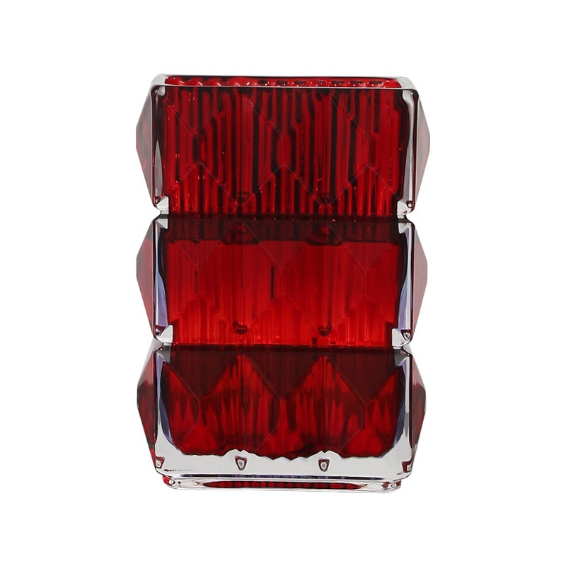 ライトラグジュアリークリスタルガラス花瓶装飾