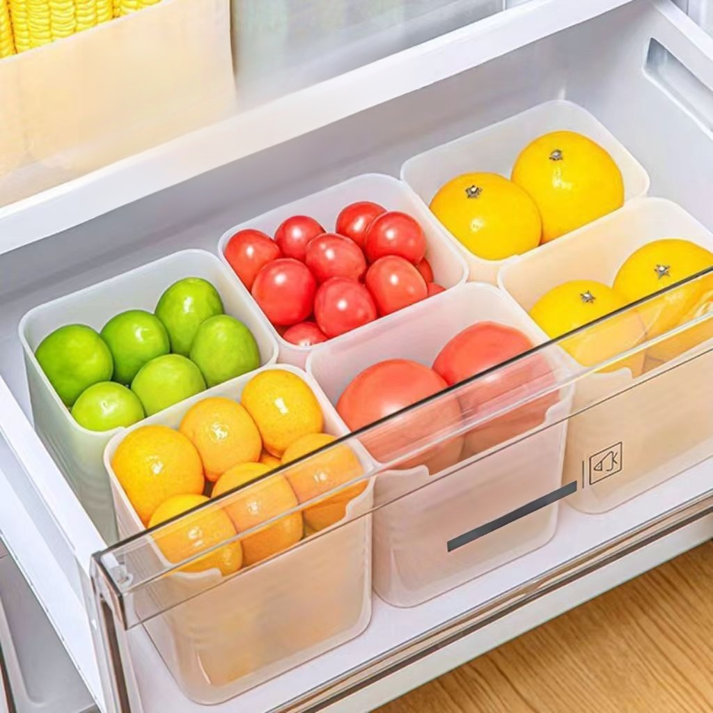 Refrigerator side door storage rack