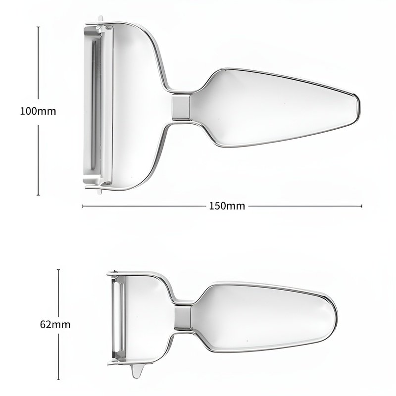 ステンレス製ピーラー