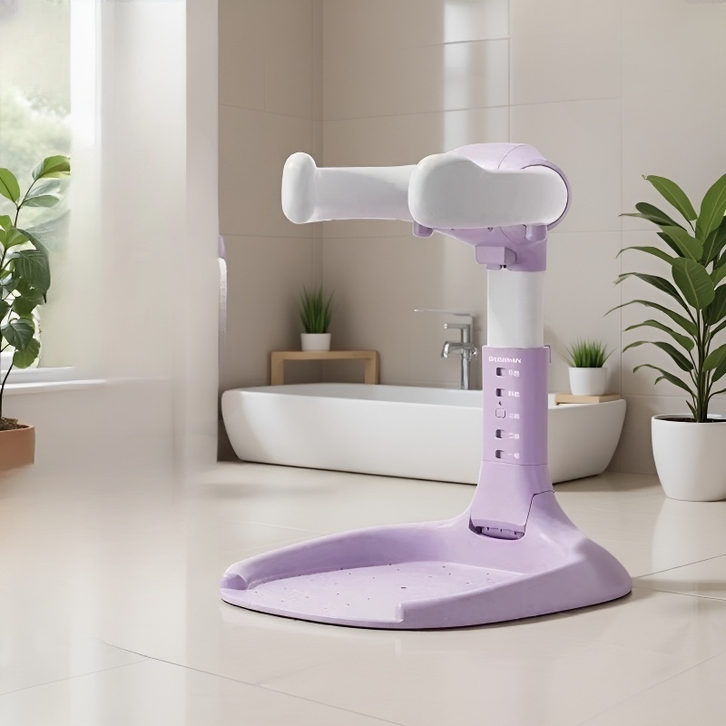 Platzsparendes Badewannengestell für Kinder