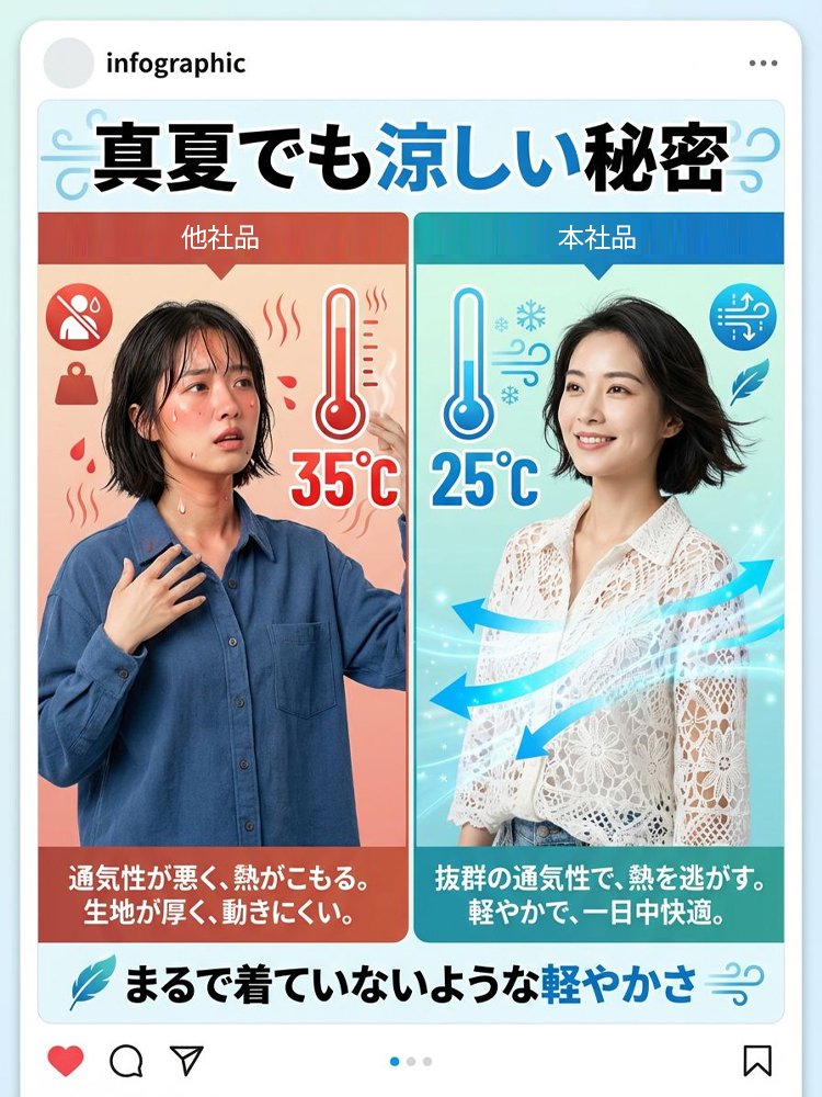  レディース透かし編み花柄レースブラウス