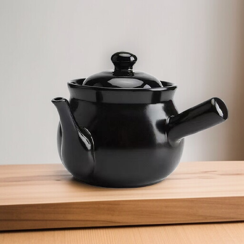 Chinesischer Arznei-Gesundheits-Tontopf, hochtemperaturbeständiger Arzneitopf