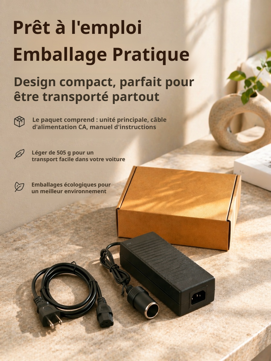 Adaptateur alimentation stable pour LED et caméras