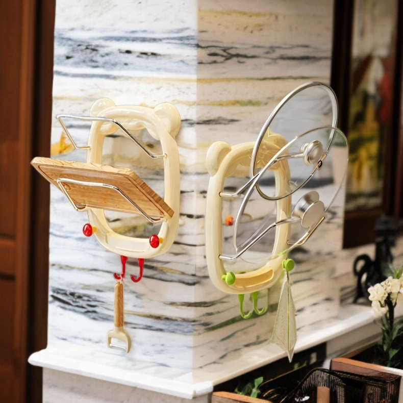 鍋蓋收納架多功能收納效果