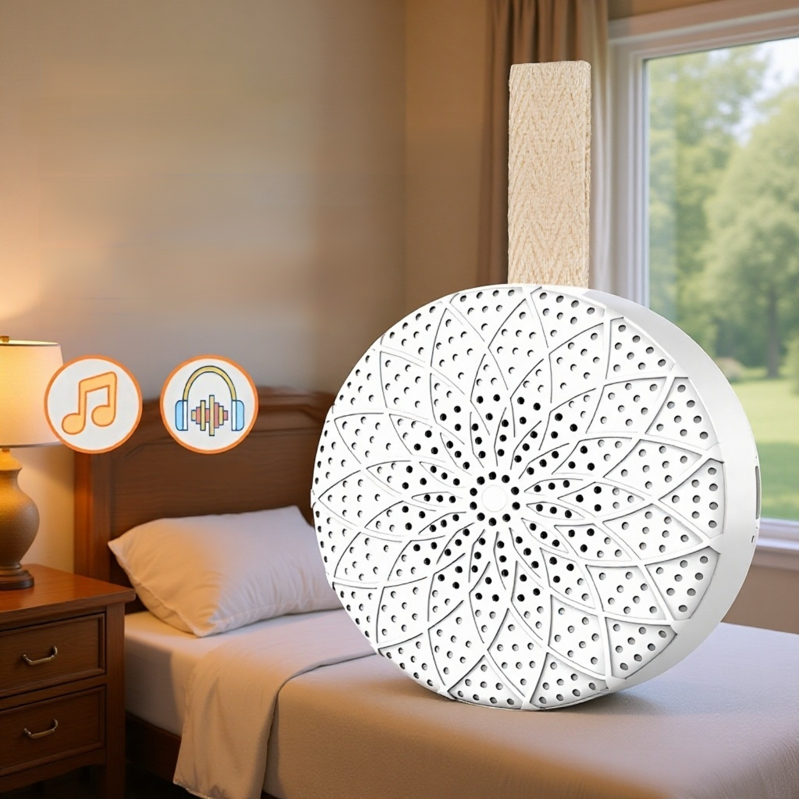 جهاز ضوضاء بيضاء لتعزيز النوم للطفل