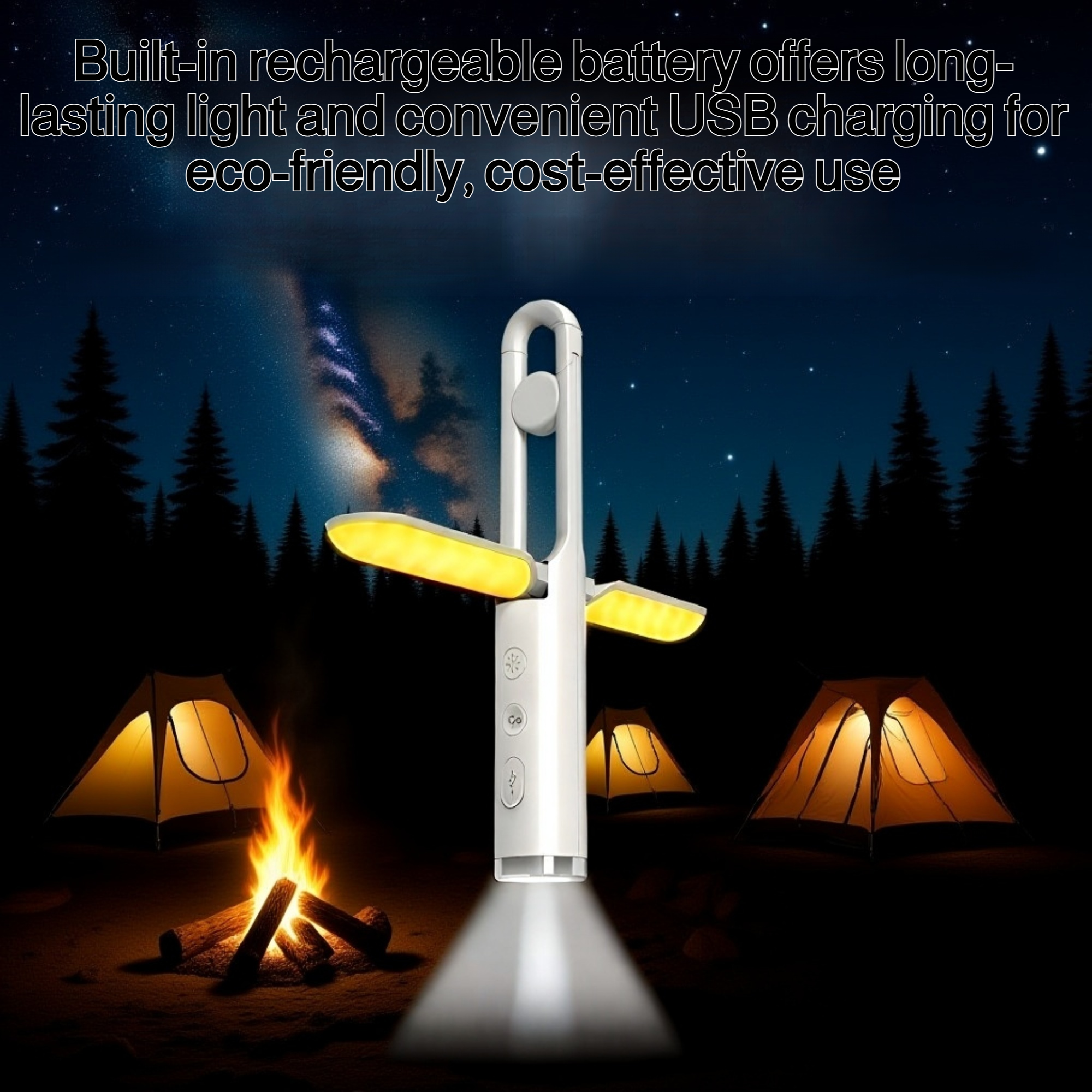 Portable and lightweight camping lantern for outdoor adventures
