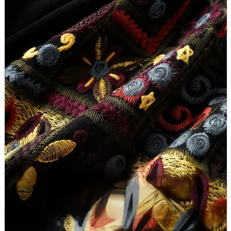 패션 슬림핏 배색 프린지 숄 가디건 아우터