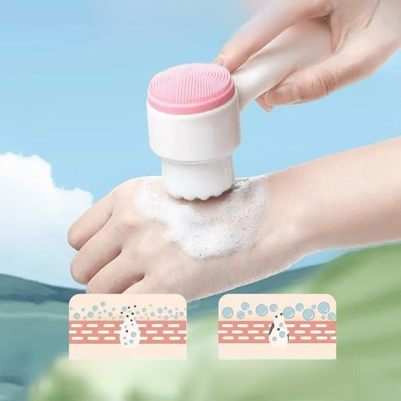 柔軟面部清潔刷