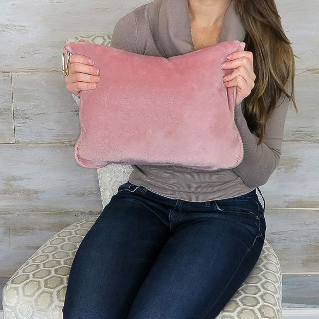 couverture-oreiller portable