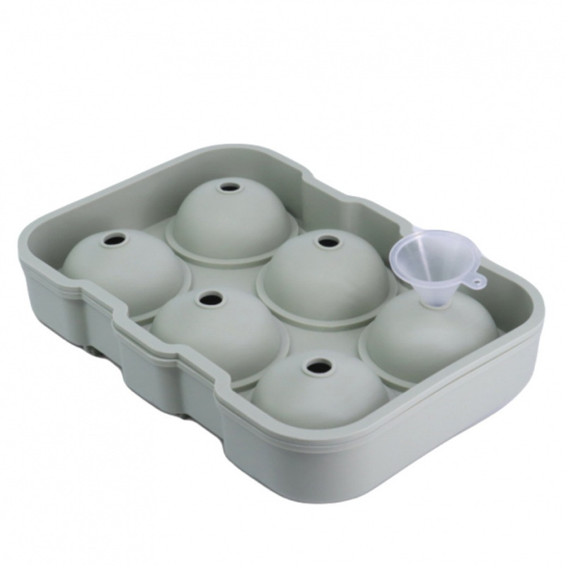 Household 4-Grid Ice Cube Tray with Lid