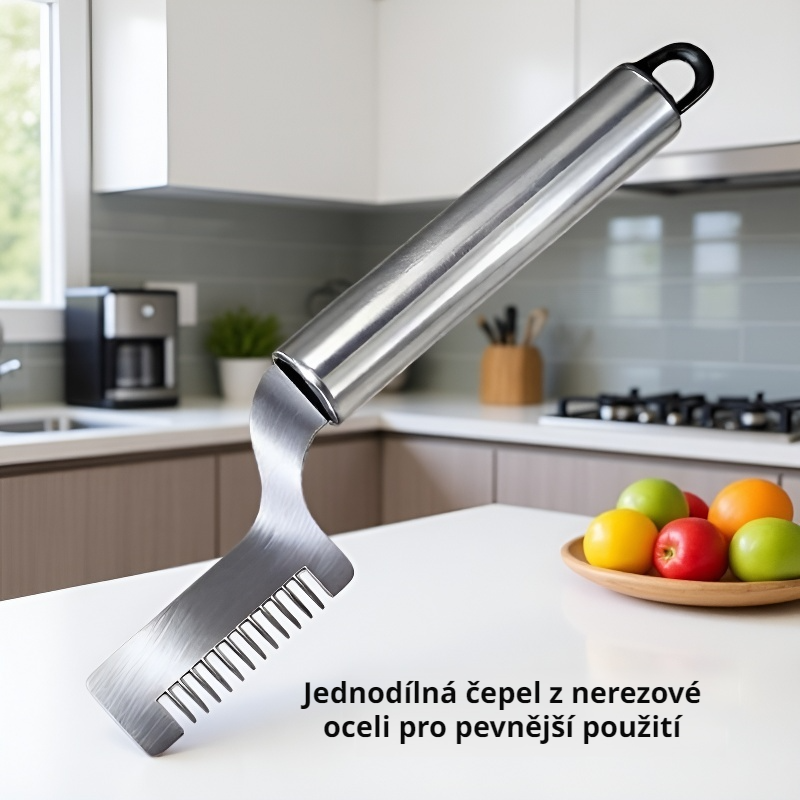 Struhadlo na cibuli, bezpečné a odolné, snadné čištění