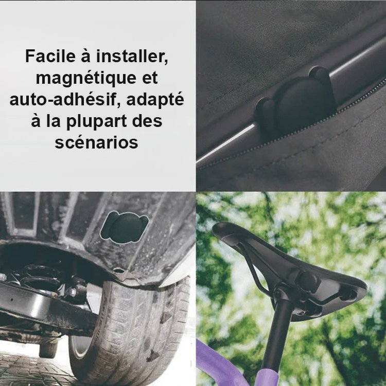 Localisateur global en temps réel à fixation magnétique