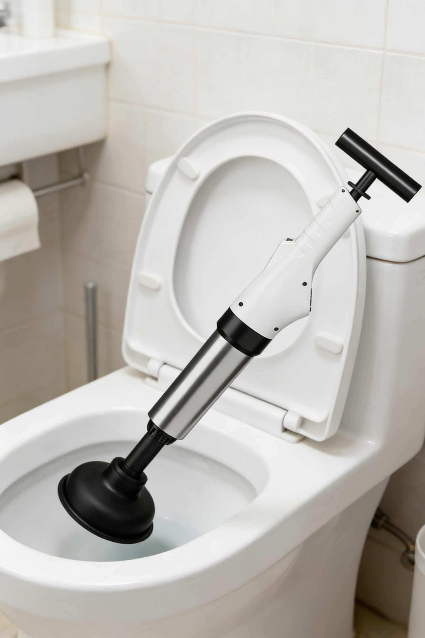 馬桶堵塞前後對比圖片