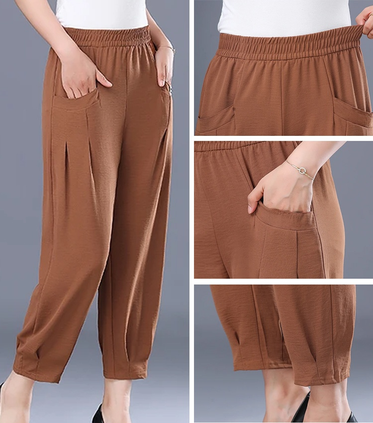 Summer Women's Thin Harem Pants